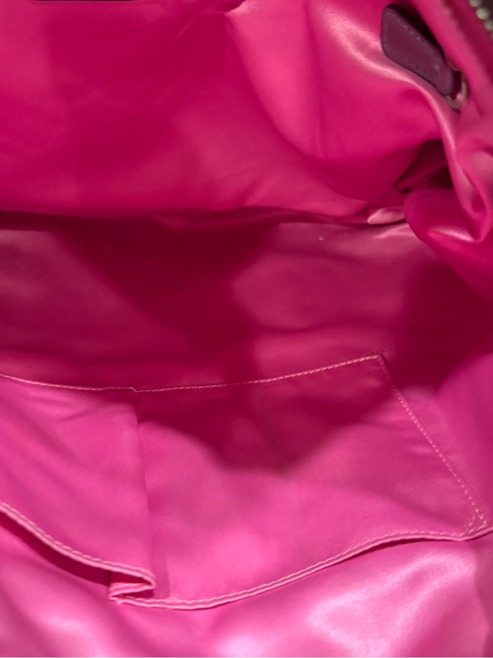 Coach - Poppy Patent Plum Tote with Front Zip Pockets - Picture 7 of 10